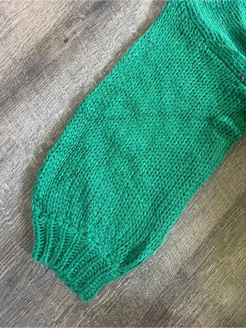 Dressed in LALA chunky WEIRDO sweater